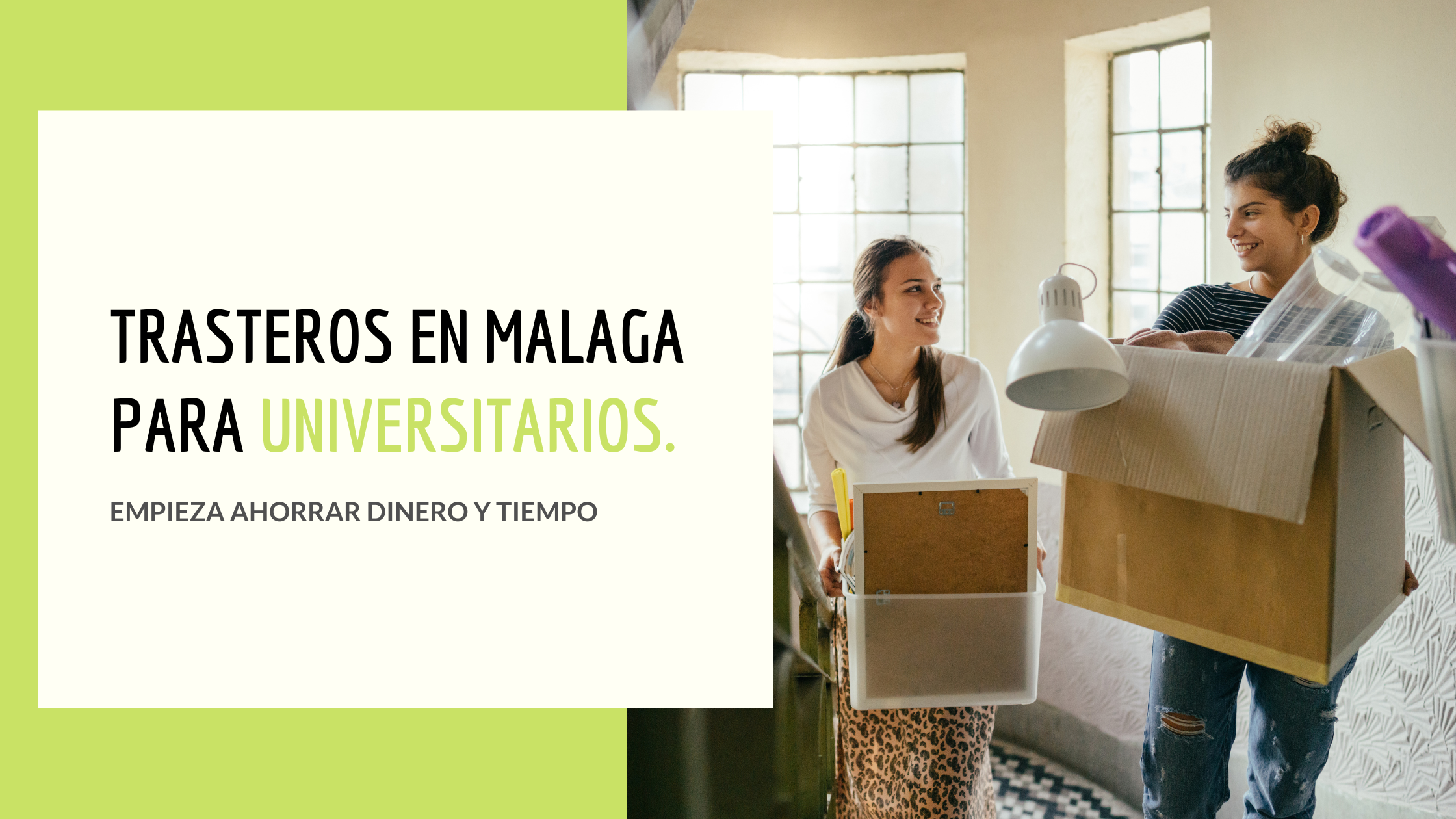 Alquiler de Trasteros en Málaga para Estudiantes: La solución perfecta para tus necesidades de espacio